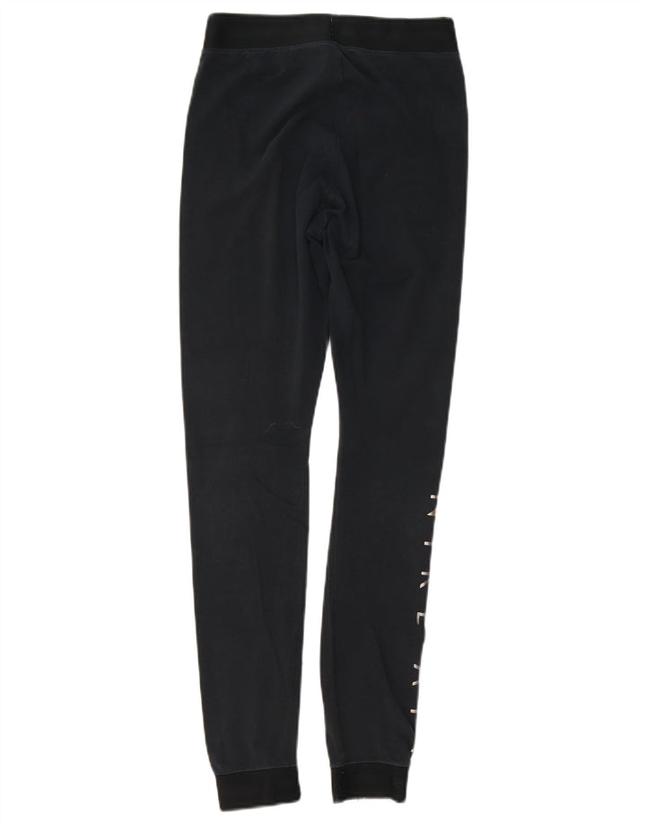 Nike Womens Graphic Leggings UK 10 Small Schwarz Colourblock