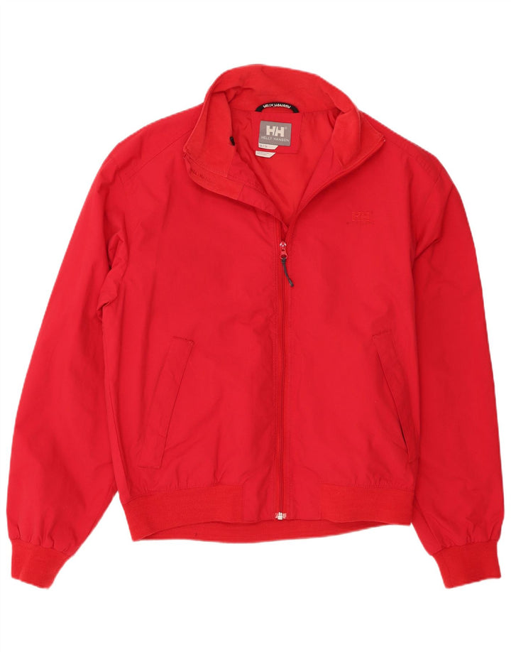 Helly Hansen Herren Bomberjacke UK 38 Mittelrotes Nylon