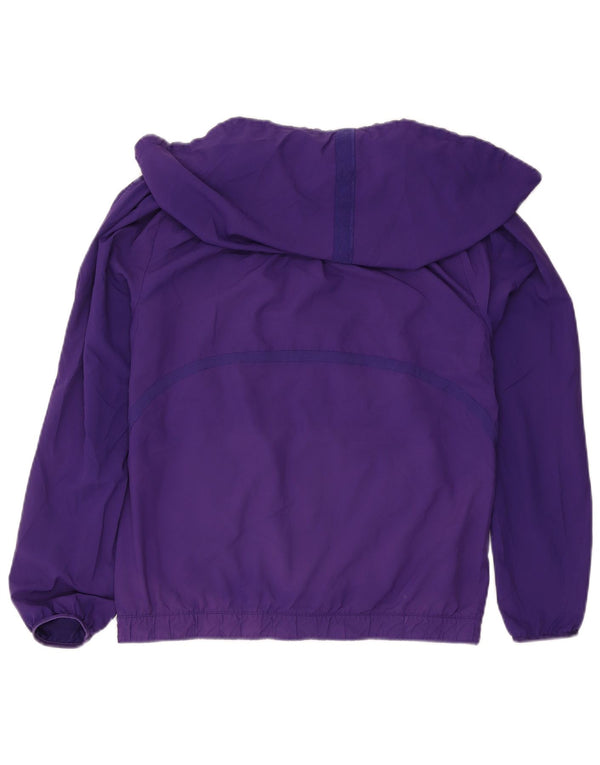 Adidas Damen-Trainingsanzug mit Kapuze, Top-Jacke, UK 16, Größe L, Lila, Polyester