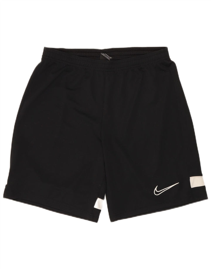Nike Herren-Sportshorts, Größe S, Schwarz, Colourblock-Polyester