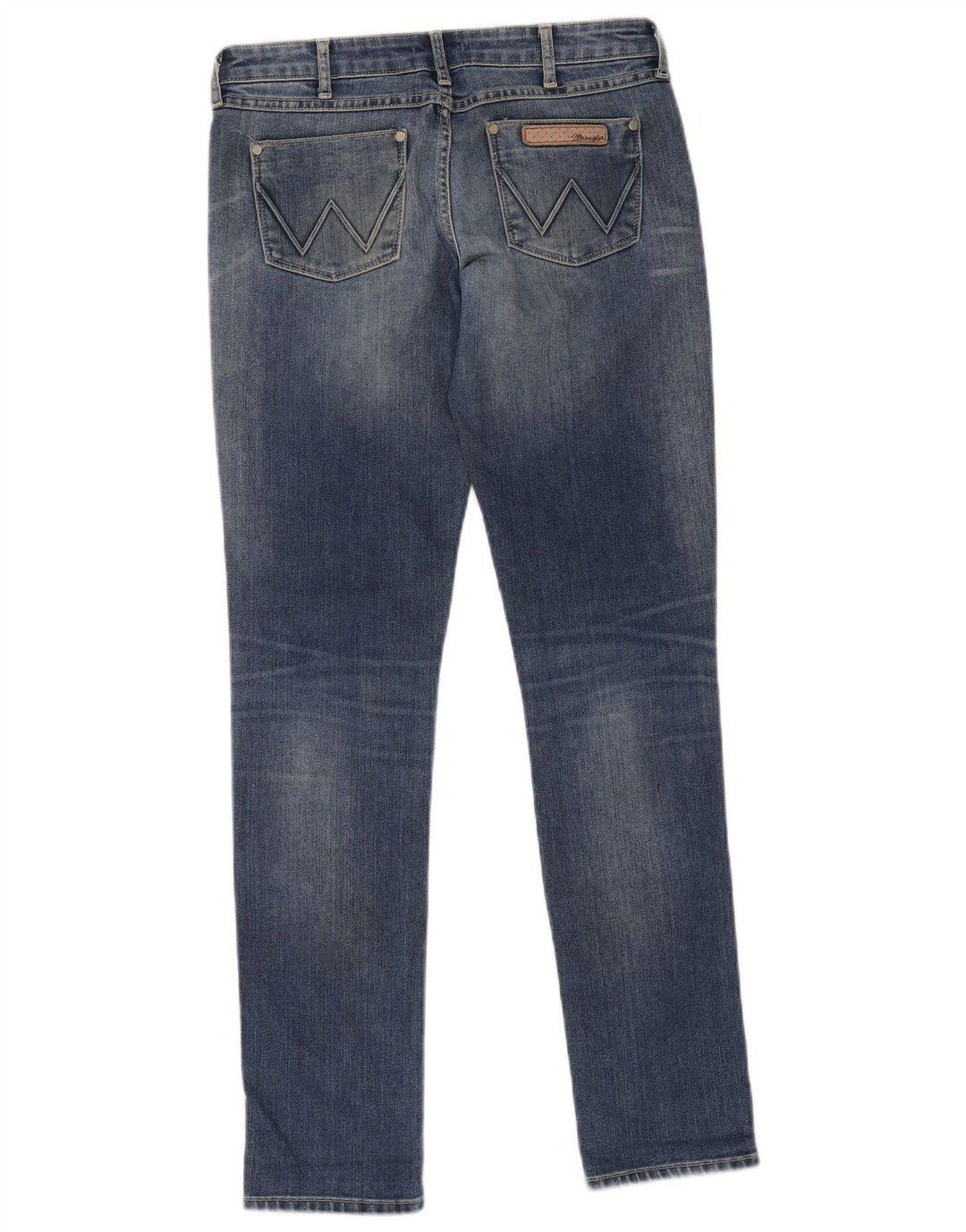 Wrangler Damen Molly Slim Jeans W29 L32 Blaue Baumwolle