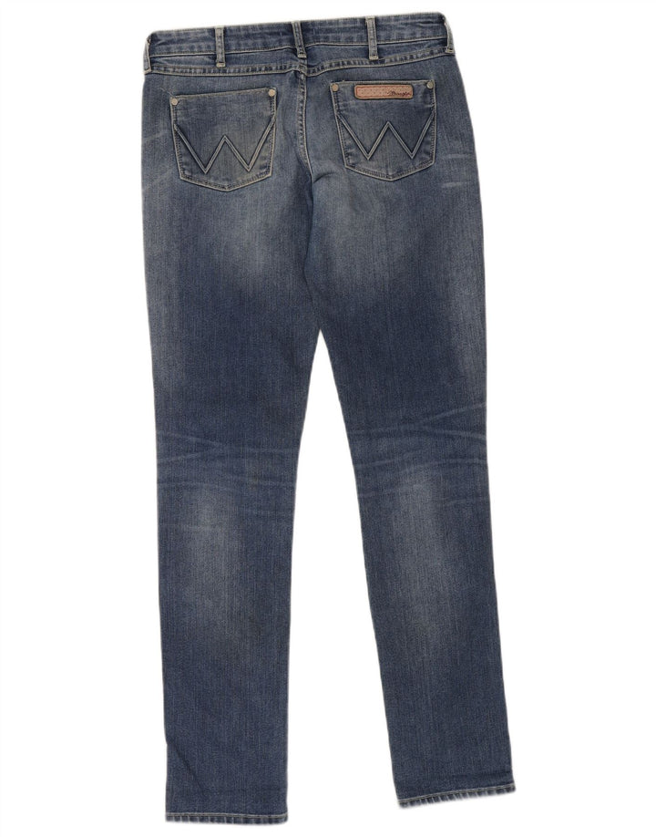 Wrangler Damen Molly Slim Jeans W29 L32 Blaue Baumwolle