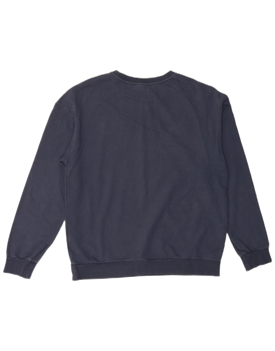 Hugo Boss Herren-Sweatshirt mit Grafik, mittlere marineblaue Baumwolle