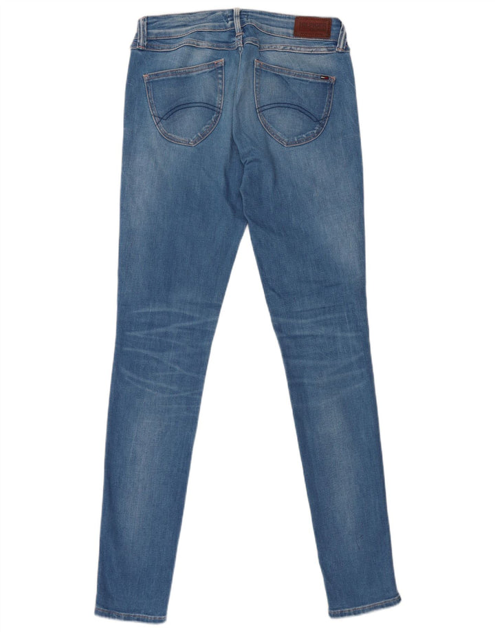 Tommy Hilfiger Damen Slim Jeans W27 L32 Blaue Baumwolle