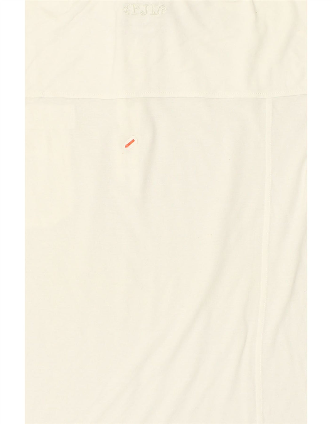 PEPE JEANS Womens Polo Shirt UK 14 Large White Cotton | Vintage PEPE Jeans | Thrift | Second-Hand PEPE Jeans | Used Clothing | Messina Hembry 