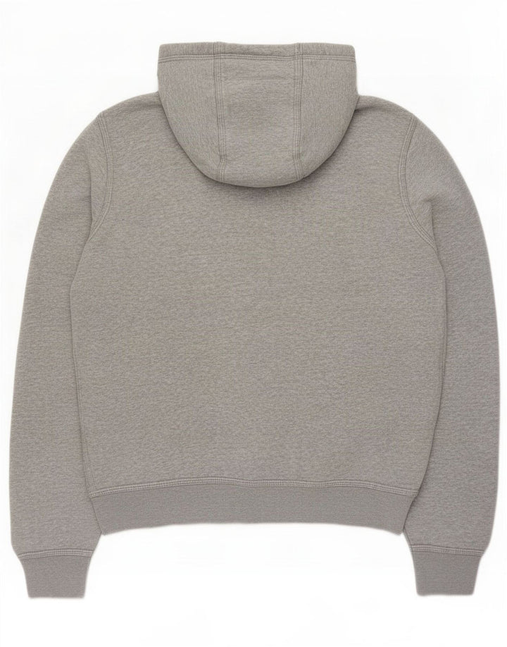 Nike Herren Kapuzenpullover aus mittelgrauer Baumwolle