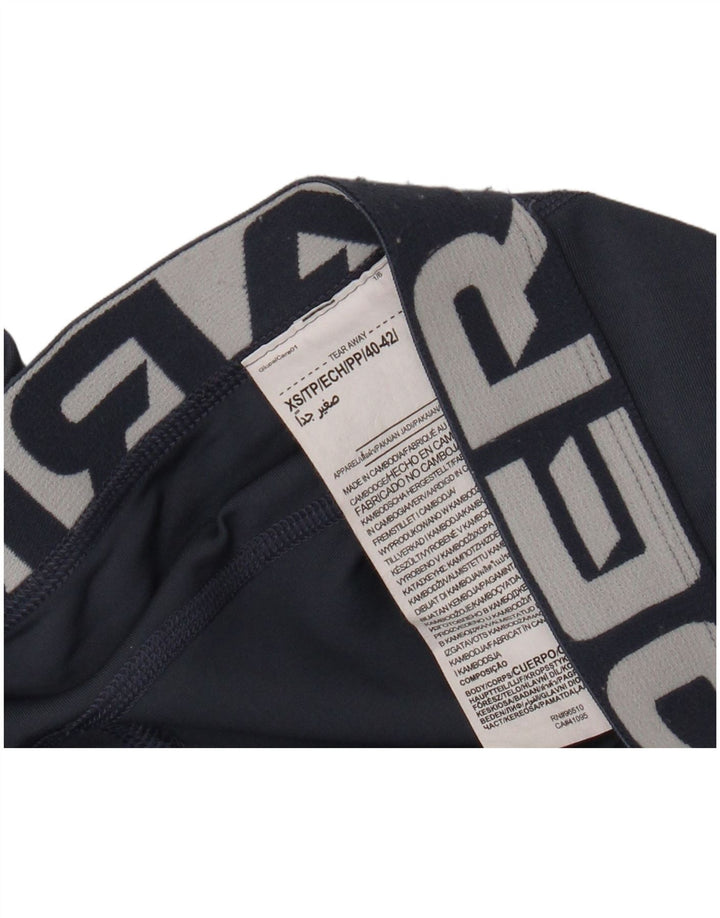 Under Armour Damen Graphic Leggings UK 4 XS Blau Polyester