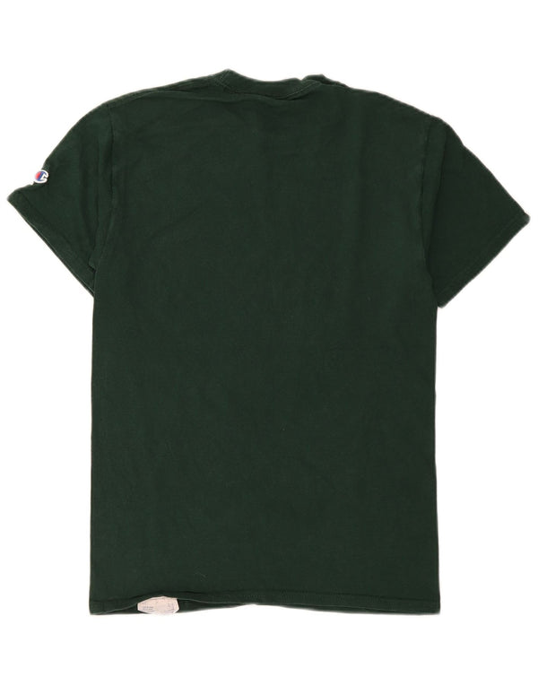 Champion Herren Key West Graphic T-Shirt Top Small Grün Baumwolle