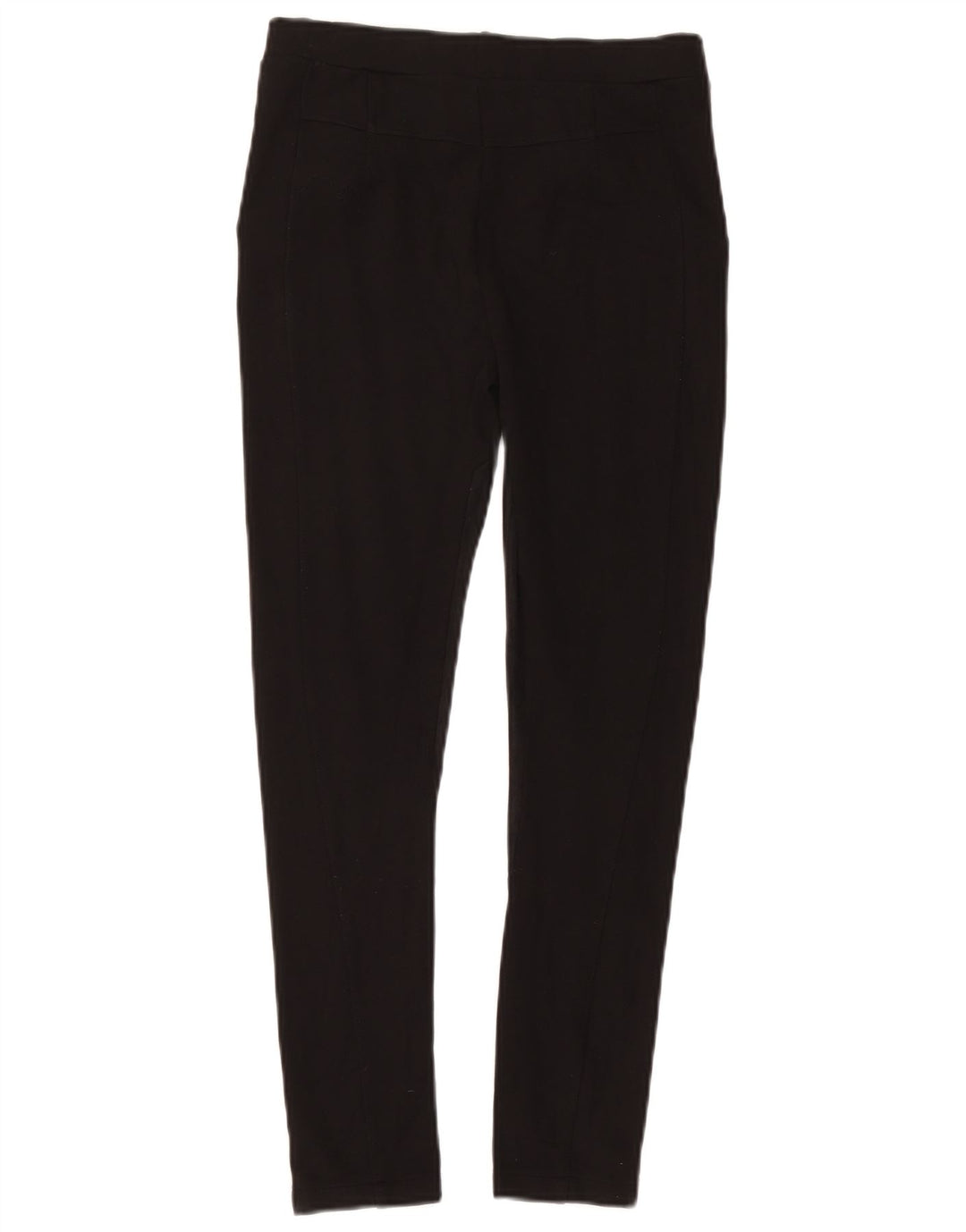 Zara Damen Leggings UK 12 Medium Schwarz