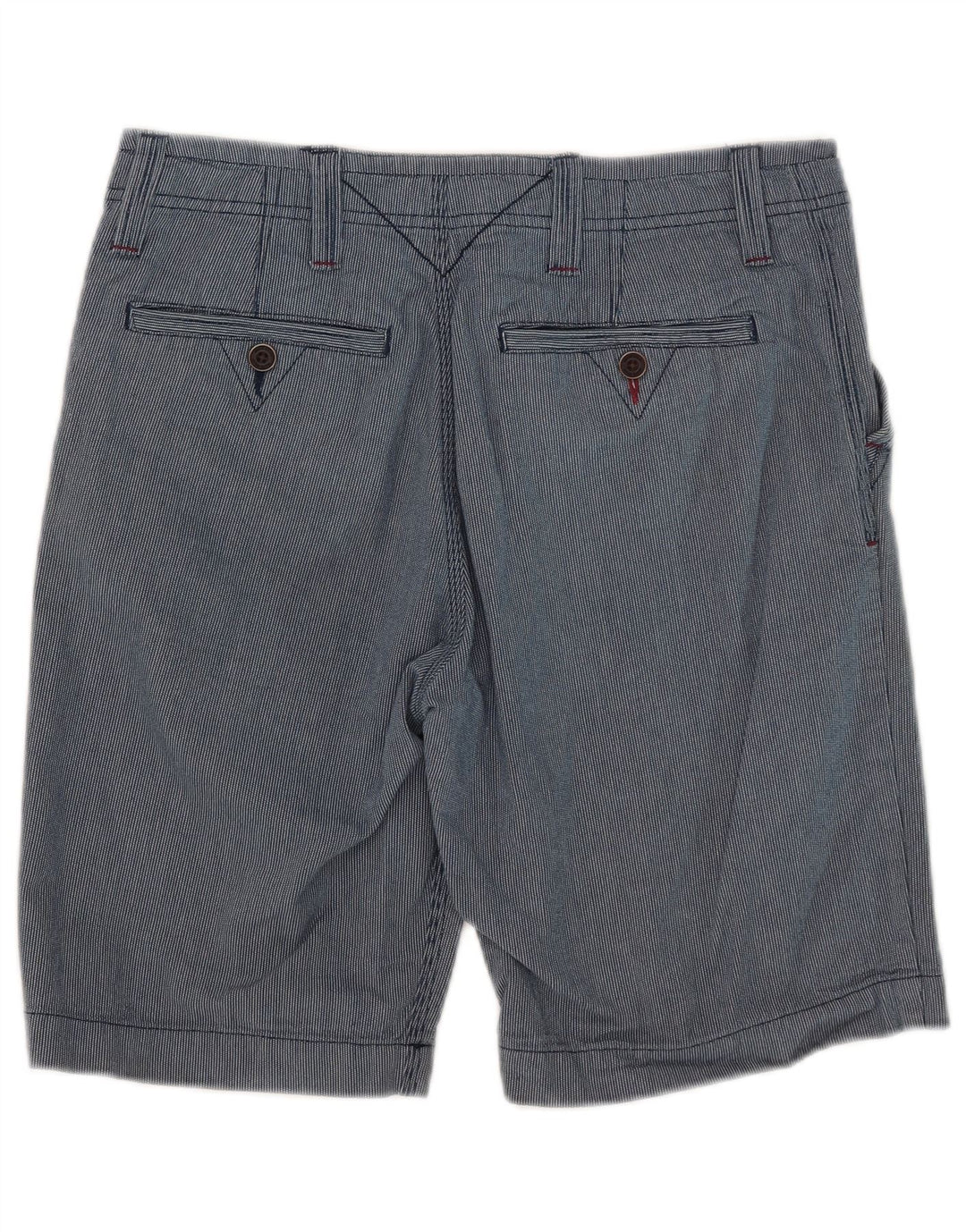 White Stuff Herren Chinoshorts W32 Mittelblaue Baumwolle