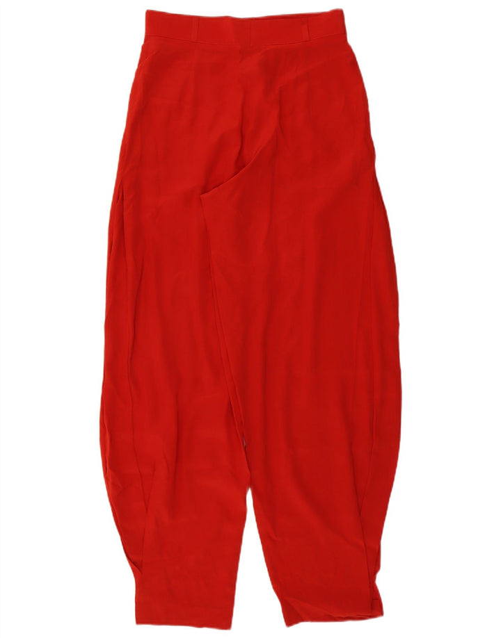 Vintage Damen Haremshose W26 L29 Rot
