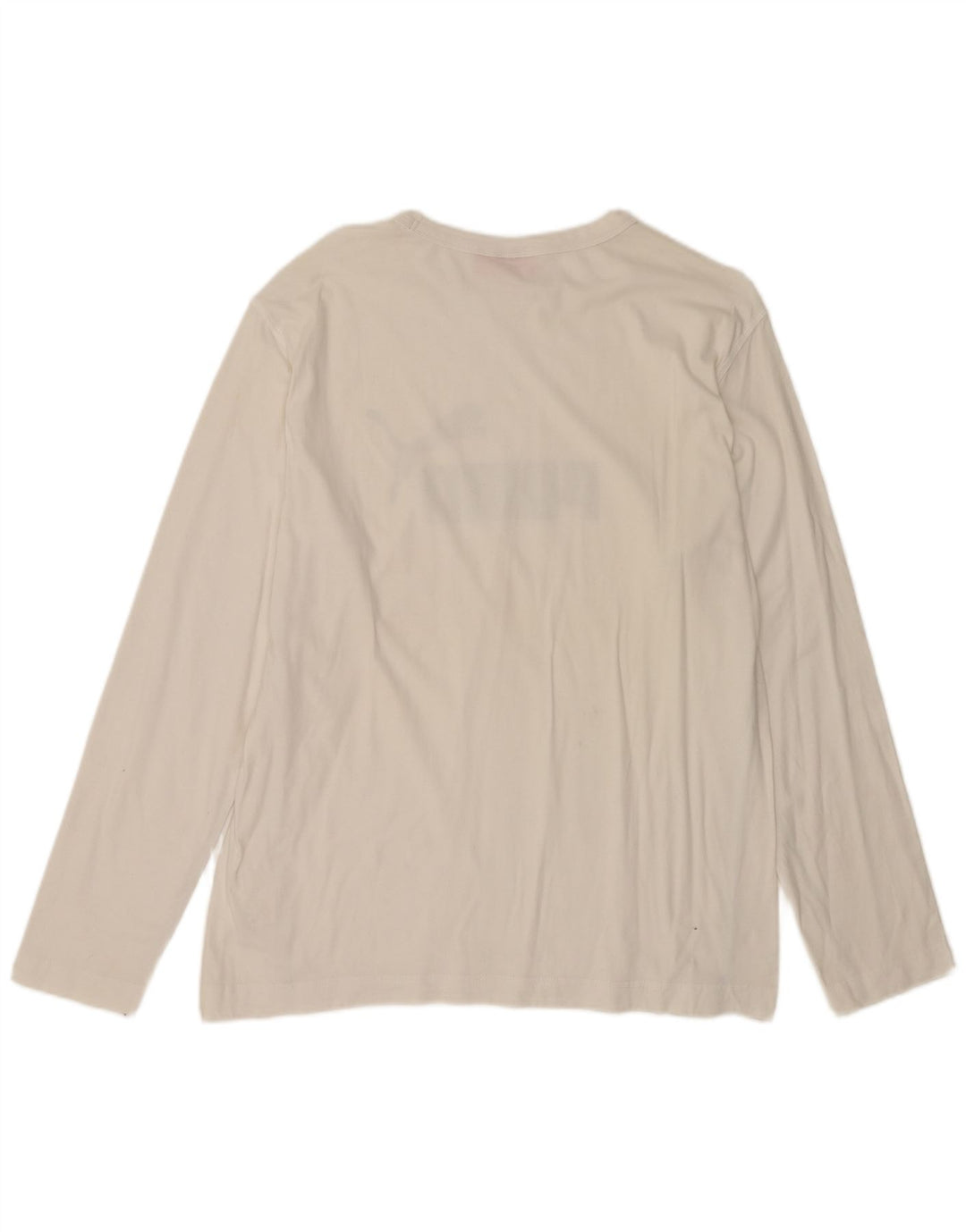 PUMA Herren Graphic Top Langarm Mittelweiße Baumwolle