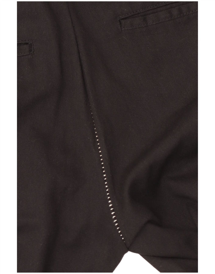 Dickies Herren Slim Fit Chinohose W36 L32 Schwarz Polyester
