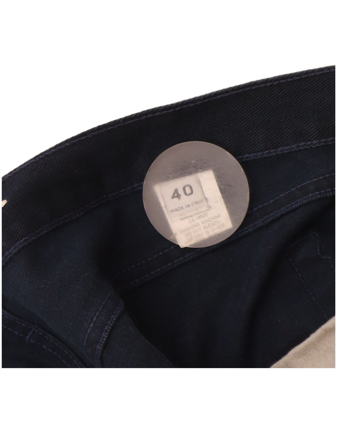 Belfe & Belfe Herren Straight Jeans W40 L30 Marineblaue Baumwolle