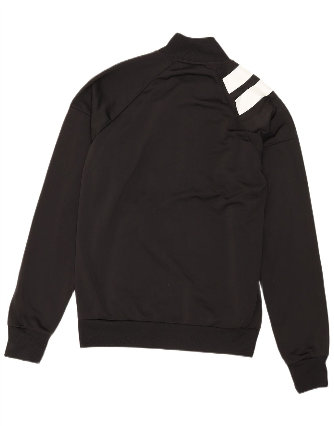 Adidas Herren-Trainingsanzug-Top-Jacke, Mittelschwarzes Colourblock-Polyester