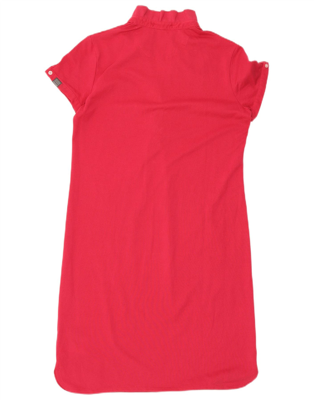 Geox Damen Etuikleid UK 10 Small Rosa Baumwolle