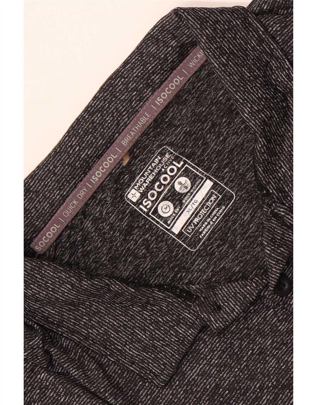 Mountain Warehouse Herren IsoCool Poloshirt XL Grau meliert