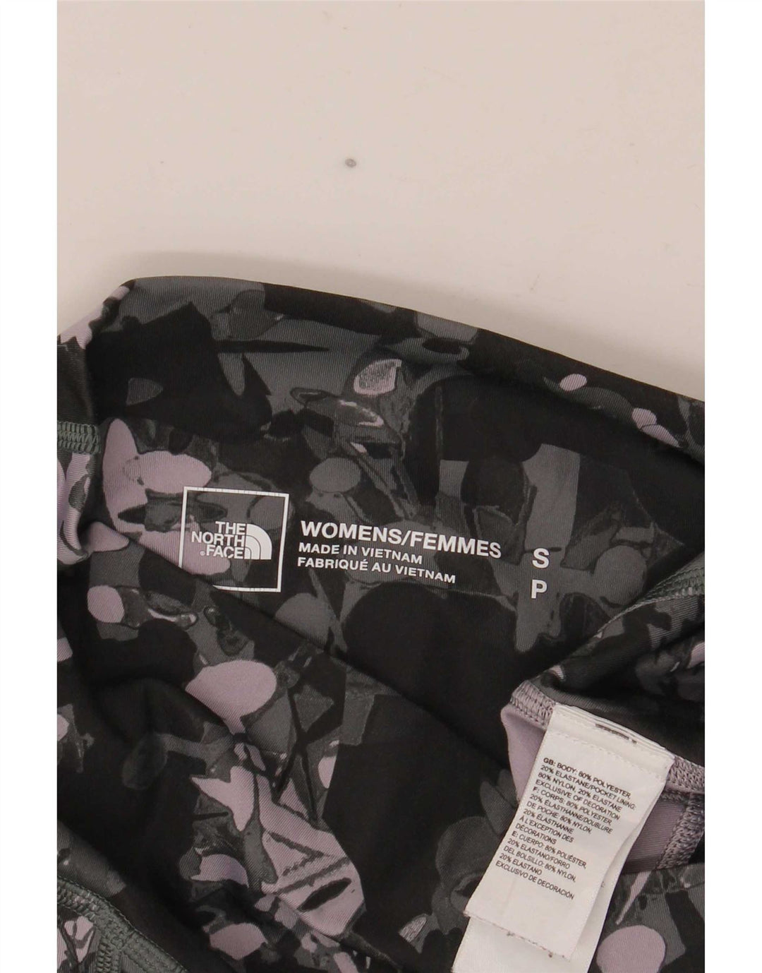 The North Face Womens Abstract Pattern Leggings UK 8 Small Mehrfarbig