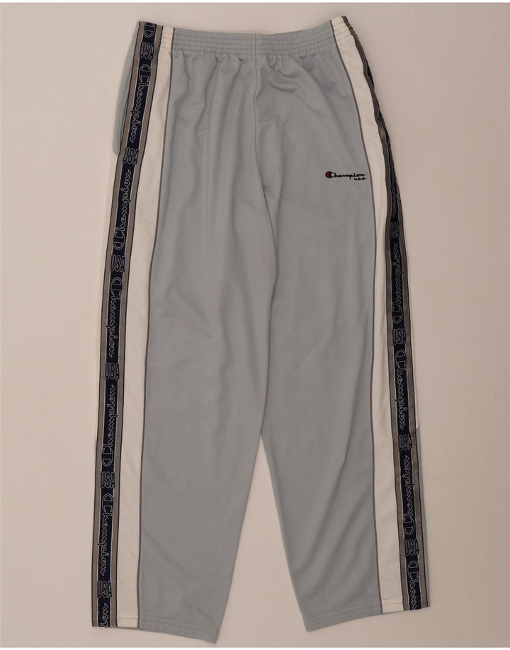 Champion Herren-Trainingshose mit Grafik, XL, blaues Farbblock-Polyester