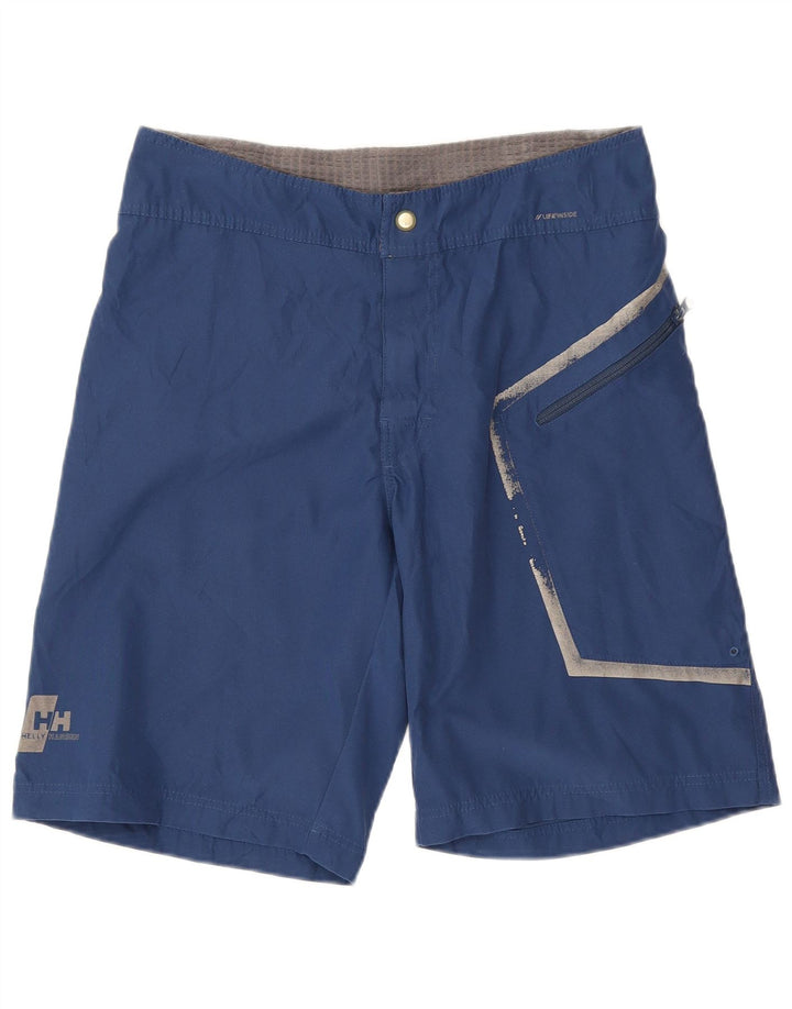 Helly Hansen Herren-Grafikshorts EU 50 Large W32 Marineblaues Polyester