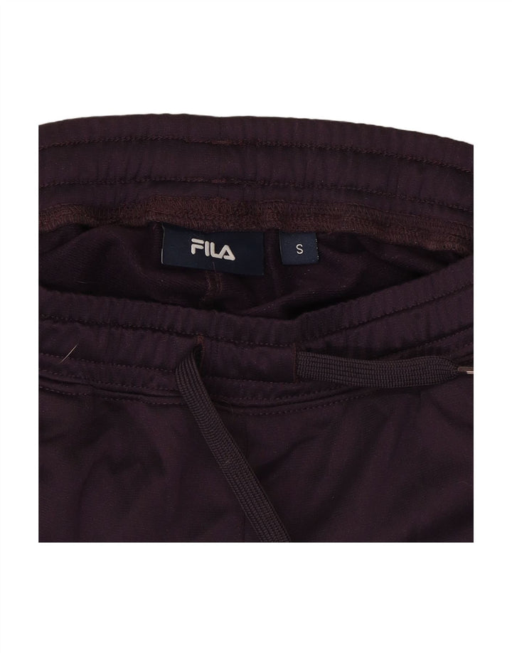 FILA Womens Tracksuit Trousers Joggers UK 8 Small  Purple Polyester