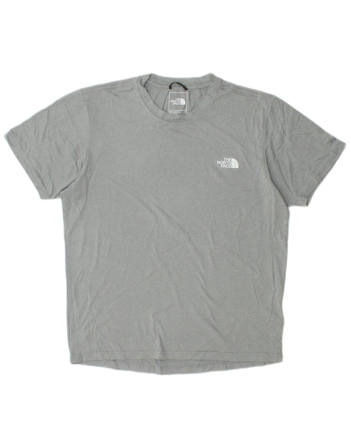 The North Face Herren T-Shirt Top Small Grau Polyester