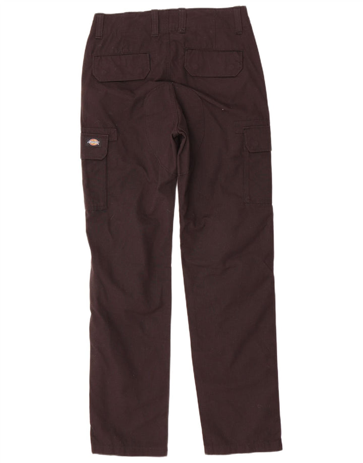 Dickies Gerade Herren-Cargohose W28 L31 Schwarze Baumwolle