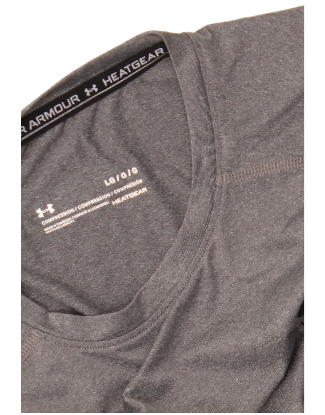 Under Armour Herren Heat Gear Weste Top Large Grau