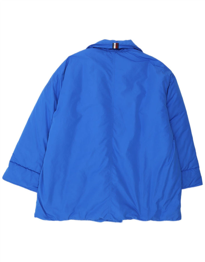 Tommy Hilfiger Damen Wattierte Jacke UK 20 2XL Blau Polyester