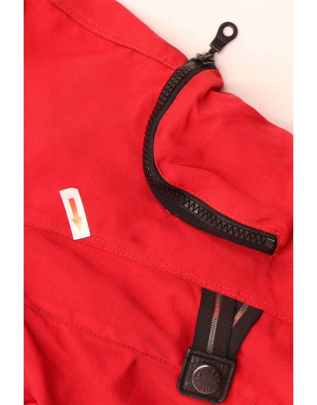 Dainese Herren Racer Jacke Größe 50 Mittelrotes Nylon