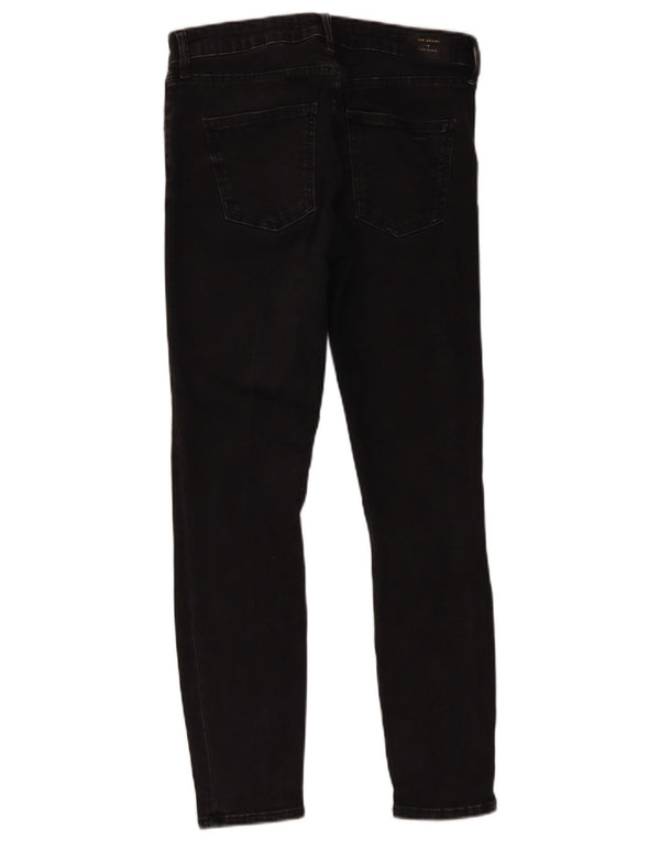 Zara Damen Skinny Jeans EU 40 Medium W30 L27 Schwarze Baumwolle