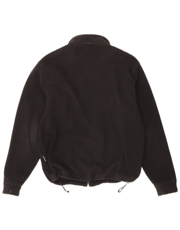 Fila Herren Liner Fleecejacke UK 36 Small Schwarz Polyester