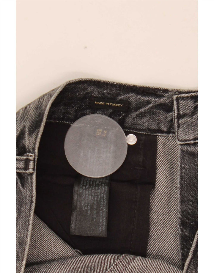 Massimo Dutti Damen Loose Jeans EU 38 Small W28 L30 Graue Baumwolle
