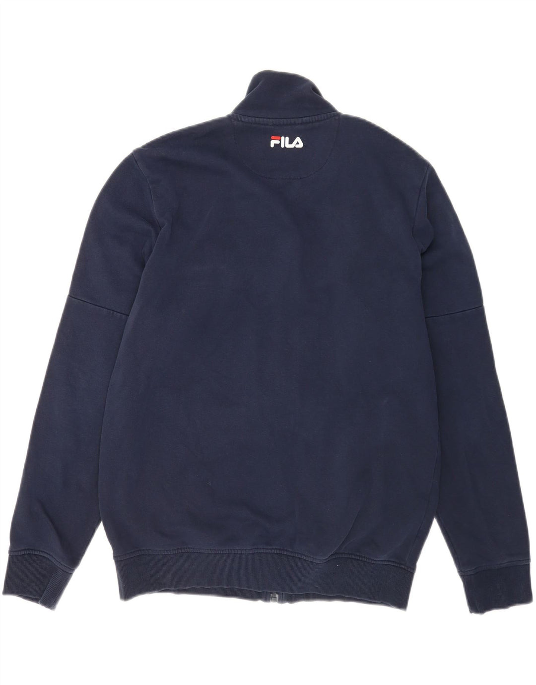 Fila Herren-Trainingsanzug-Top-Jacke, groß, Marineblau gestreift