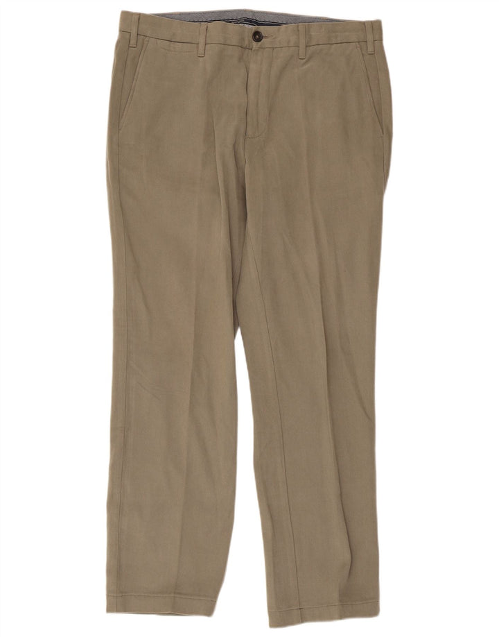 HENRY COTTONS Gerade Chino-Hose für Herren, IT 50, Größe L, W34, L29, Beige