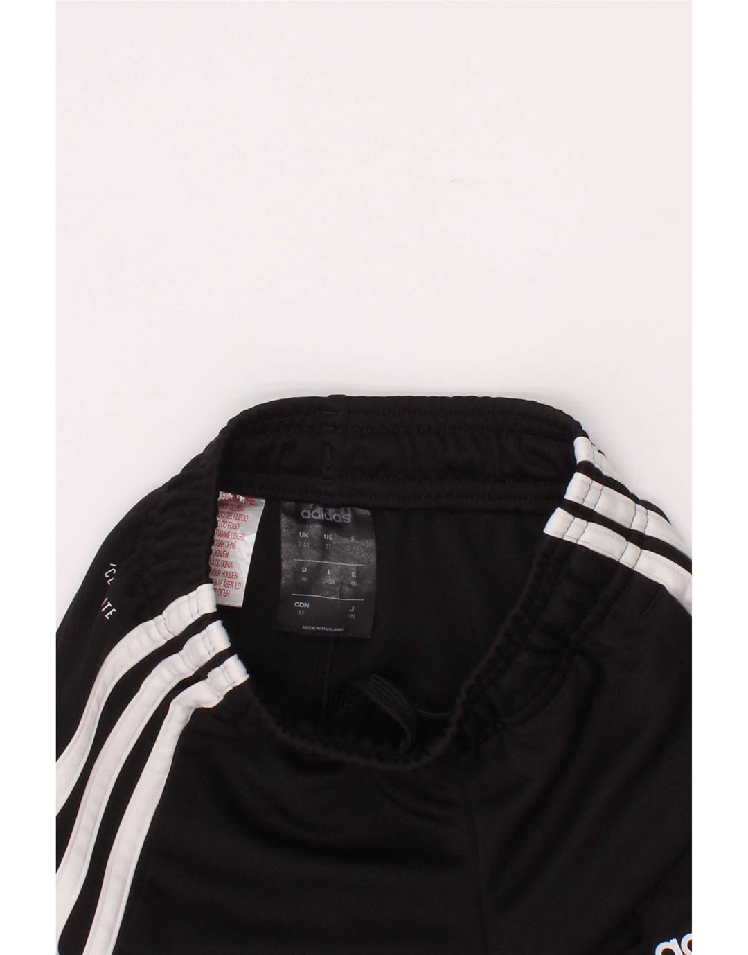 Adidas Jungen Climalite Trainingshose 2–3 Jahre, schwarzes Polyester