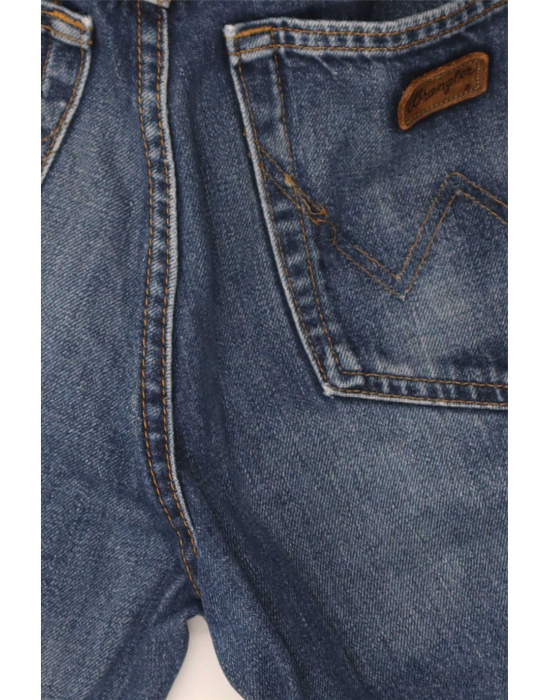 Wrangler Herren Straight Jeans W33 L30 Blaue Baumwolle