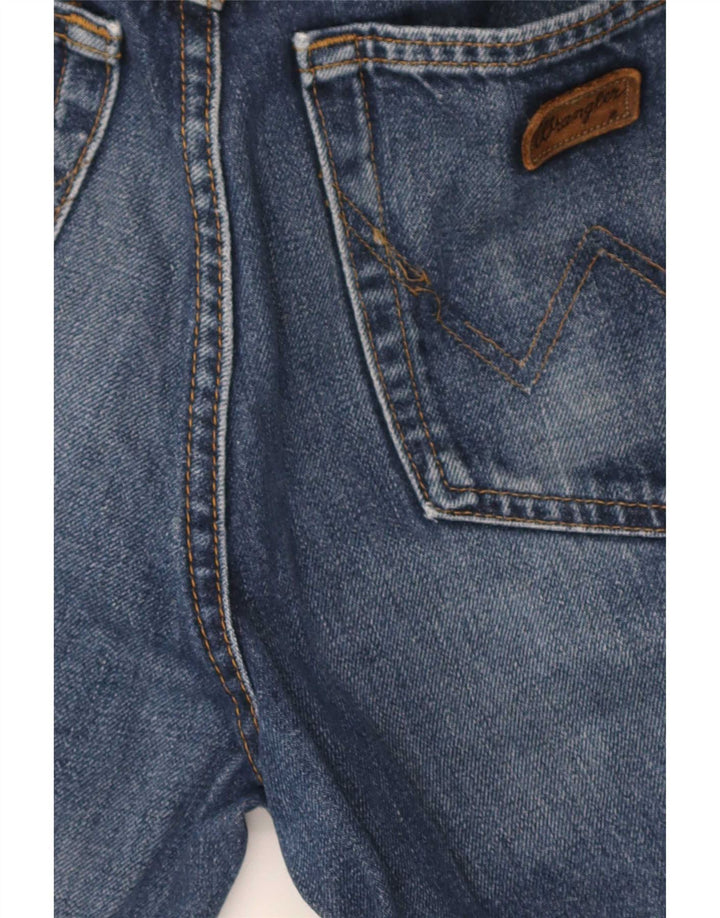 Wrangler Herren Straight Jeans W33 L30 Blaue Baumwolle