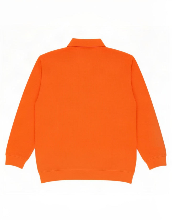 Daniel Hechter Herren-Pullover mit Rollkragen, IT 50, mittelorange Baumwolle