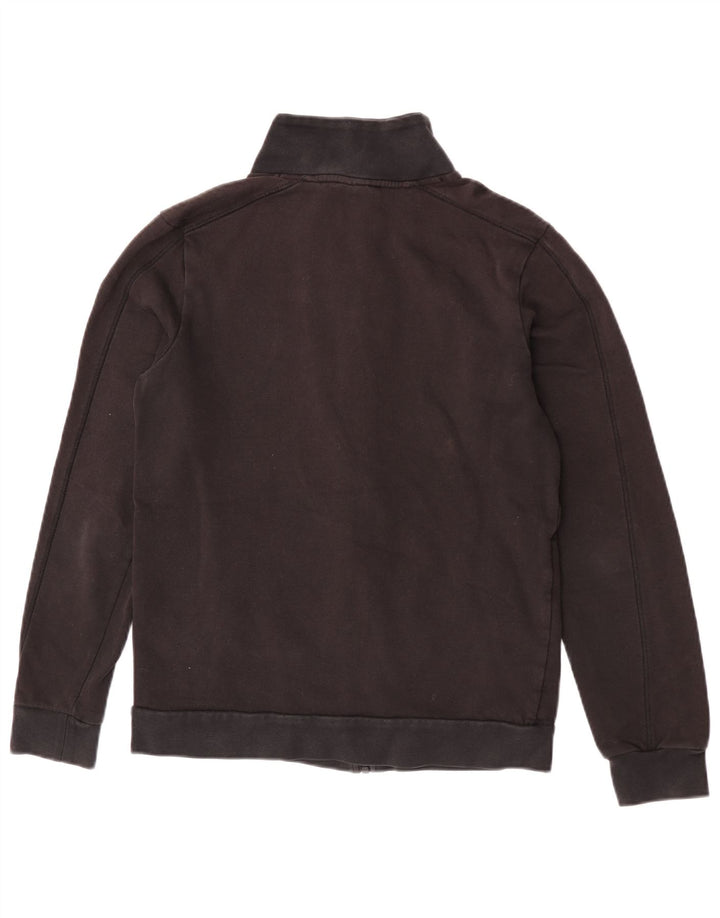 Umbro Damen-Trainingsanzug-Top-Jacke, UK 14, mittlere schwarze Baumwolle