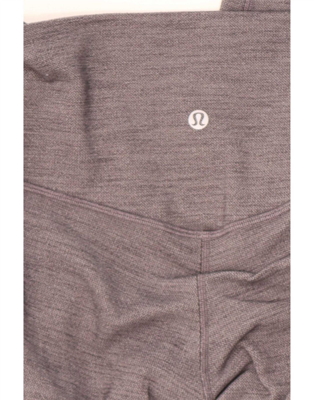 Lululemon Damen Crop Leggings US 4 Small Graues Fischgrätenmuster