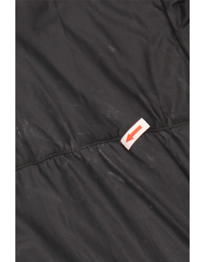 Nike Damen Therma-Fit Hooded Oversized Wattierte Jacke UK 14 Medium Schwarz
