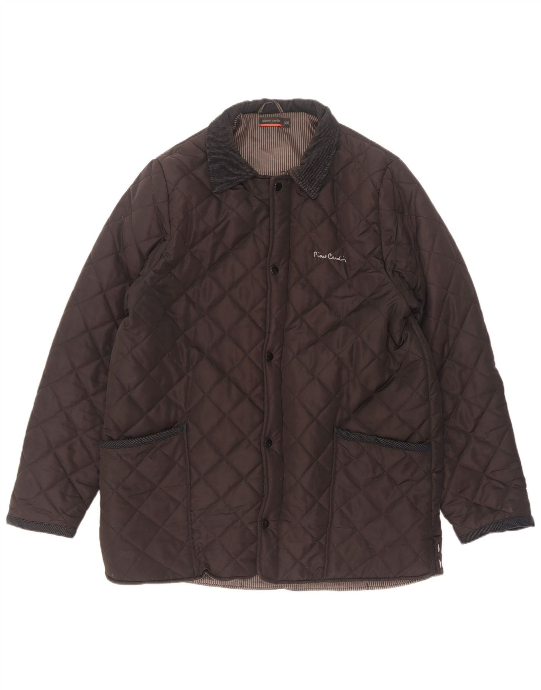 Pierre Cardin Herren Steppjacke UK 44 2XL Braun Polyester