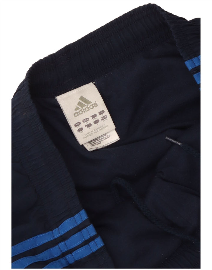 Adidas Herren-Trainingshose, Jogginghose, groß, marineblau, Polyester