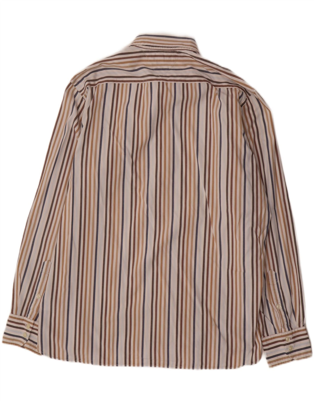 Tommy Hilfiger Herrenhemd XL, mehrfarbig, gestreift, Baumwolle