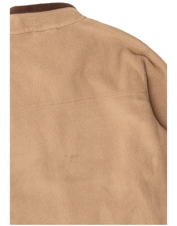Timberland Herren Fleecejacke UK 42 XL Beige Polyester