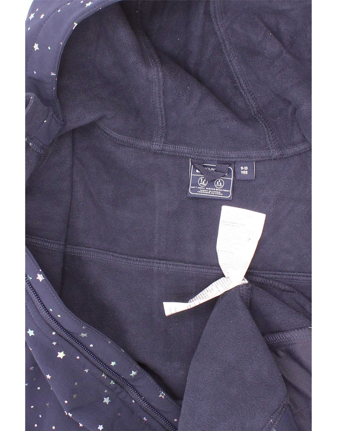 Mountain Warehouse Windjacke für Mädchen, 9–10 Jahre, Marineblau gepunktet