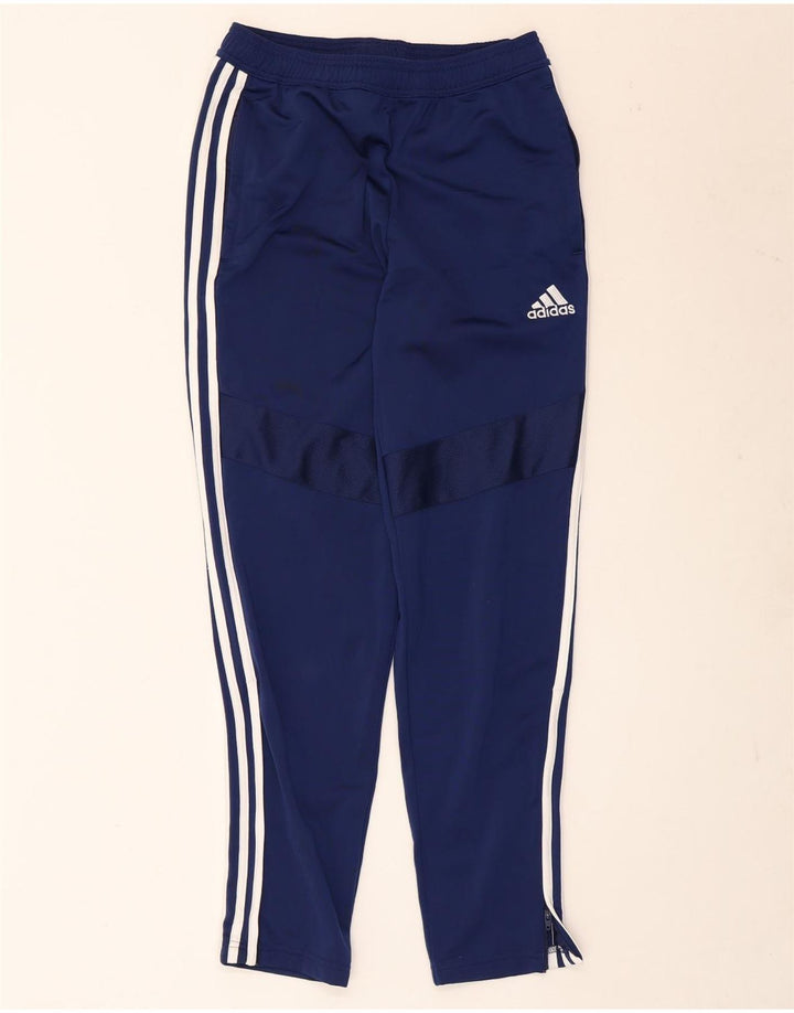 Adidas Herren-Trainingshose, klein, marineblau, Polyester