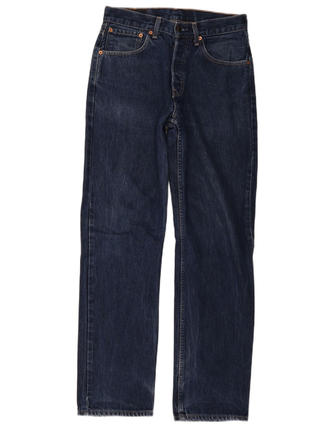 Levi's Herren 582 Straight Jeans W30 L32 Blaue Baumwolle