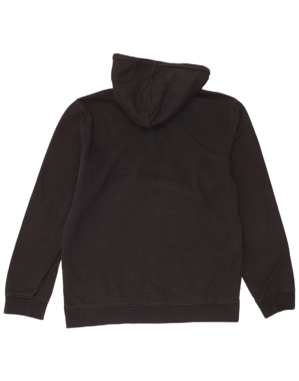 Champion Herren-Kapuzenpullover mit grafischem Reißverschluss, XL, Baumwolle, Schwarz